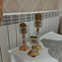 شمعدونی طلایی