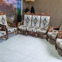 مبل چوبی ۹ نفری