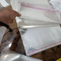 سلفون لبه چسب دار شفاف