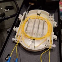 فیوژن فیبر نوری با دستگاه فوجیکورا|مودم و تجهیزات شبکه|مشهد, الهیه|دیوار