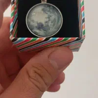 پلاک گردنبندی ماه