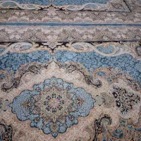 فرش گل برجسته کاشان