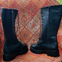 بوت چرم کاستوم ۴۱-۴۲|کیف، کفش، کمربند|تهران, تجریش|دیوار