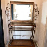 تخت خواب ۲ نفره فرفورژه|تخت و سرویس خواب|تبریز, |دیوار