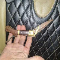 چاقو تزئینی خوشدست.دوتاقفس پرنده|کلکسیون و سرگرمی|مشهد, نیزه|دیوار