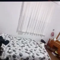 سرویس خواب دو نفره چوب همراه تشک