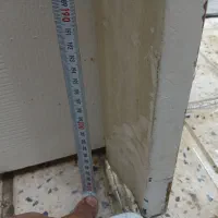 درب و چهار چوب کامل رنگ شده|مصالح و تجهیزات ساختمان|کرج, دولتآباد|دیوار