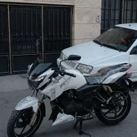 آپاچی 180 سفید کم کار درحد