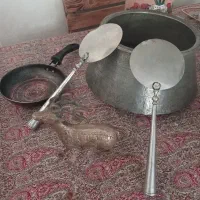 فروش وخرید لوستر برنجی (برنزی)واینه وشمعدانی|لوستر و چراغ آویز|تهران, پارک شهر|دیوار