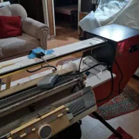 ماشین بافتنی با موتور برقی|چرخ خیاطی و ریسندگی|شاهین‌شهر, فردوسی|دیوار