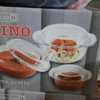 سه تا ظرف پیرکس