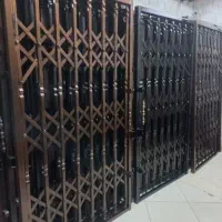 درب حفاظ/اکاردئونی/محافظ کشویی/نرده پنجره کرکره