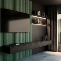 تی وی وال/دکور/ کابینت/کمد دیواری/ام دی اف کاری|خدمات پیشه و مهارت|مشهد, شهید فرامرز عباسی|دیوار