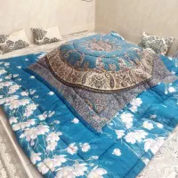 لحاف کرسی|رختخواب، بالش، پتو|قم, امامزاده ابراهیم|دیوار