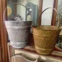 سطل برنجی سنگ ترازو