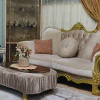 مبلمان سلطنتی 7نفره|مبلمان خانگی و میز عسلی|ساری, |دیوار