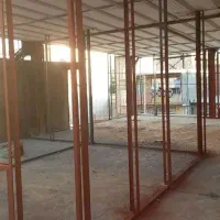 نبشی کشی ساختمان  تخریب.   ودیوارچینی