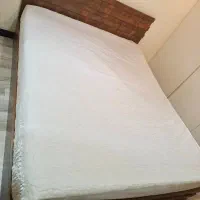 سرویس تخت دونفره ۱۶۰ و دراور و یک پاتختی