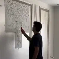 نقاشی ساختمان شهر|خدمات پیشه و مهارت|برخوار, |دیوار