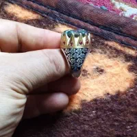 انگشتر نقره جواهری موزانایت روسی|جواهرات|قم, شاه احمد قاسم|دیوار