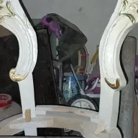 ۴تا صندلی خام حراج ۲ملیون پوله چوبش نیست