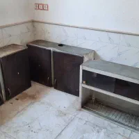 کابینت فلزی و کابینت به همراه سینک
