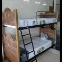 تخت دو طبقه نو