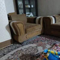 مبل هفت نفره چوب روسی