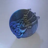 بشقاب سفالی کالیگرافی