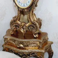 ساعت ایستاده چوبی سالم
