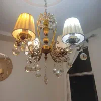 لوستر برنز چهار شاخه