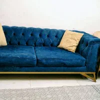 یک دست مبل ۱۰ نفره چستر|مبلمان خانگی و میز عسلی|کرمان, |دیوار