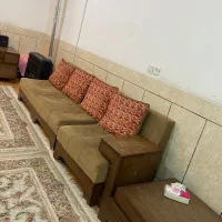 مبل هشت نفره به همراه کاناپه|مبلمان خانگی و میز عسلی|نجف‌آباد, ویلاشهر|دیوار