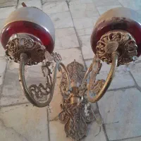 دیوار کوب برنزی