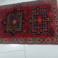 قالیچه دستباف سنتی زیبا با قدمت ۱۵سال
