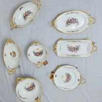 ظروف برنزی وچینی اصل