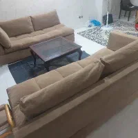 مبلمان راحتی ال به همراه عسلی و جلو مبلی|مبلمان خانگی و میز عسلی|تهران, شهرک امام خمینی|دیوار