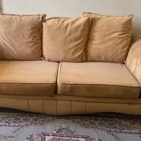 مبل ۷نفره با گل میز ومیز رایگان بدون تو رفتگی زدگی|مبلمان خانگی و میز عسلی|شیراز, فرهنگیان|دیوار