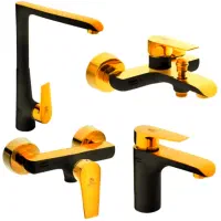 بسته کامل شیر آلات ۶عدد فقط 5700/ جنس برنج+گارانتی