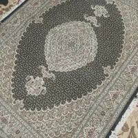 قالیچه طرح جدید سرمه ای بدون ایراد