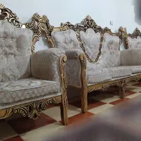 فروش مبلمان هفت نفره با میز و عسلی