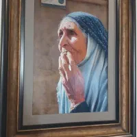 تابلو اصل اثر هنری استاد علی اکبر بیگی