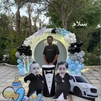 بادکنک ارایی گل ارایی اجاره لوازم با کمترین هزینه