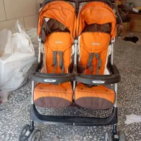 کالسکه دو قلو خارجی برند peg-perego