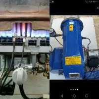 نصب و تعمیرات  آبگرمکن مشعل های گازی وگازویئلی
