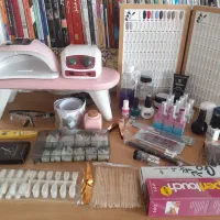 فروش لوازم ناخن کاری کاملا نو