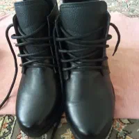 نیم بوت دخترانه و آل ستار کرم رنگ