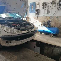 مکانیکی تنظیم موتور جلوبندی ترمز کلاچ در محل سیار