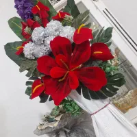 گل مصنوعی هدیه چشم روشنی خاستگاری تزئینی