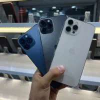 گوشی آیفون 12promax256ZAAدرحدنو  خیلی تمیز پک اصلی